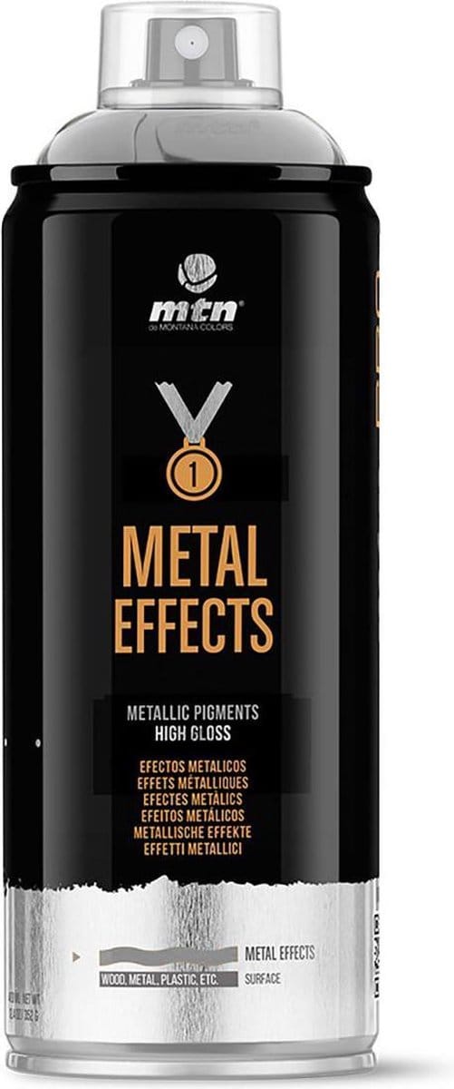 Spuitbus Chrome Effect Zilver MTN WEPRO 400ML
