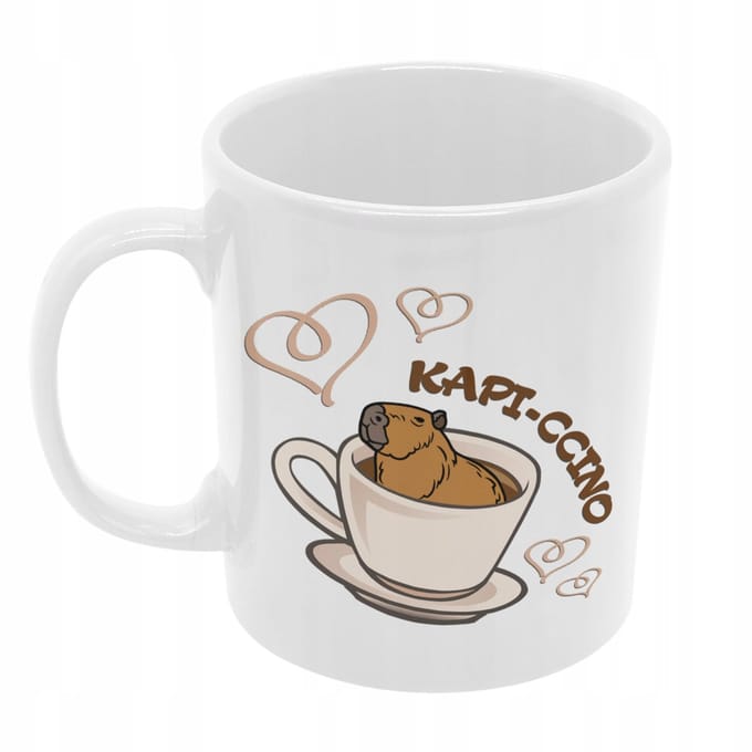 Grappige Kapibara Mok - Perfect Cadeau