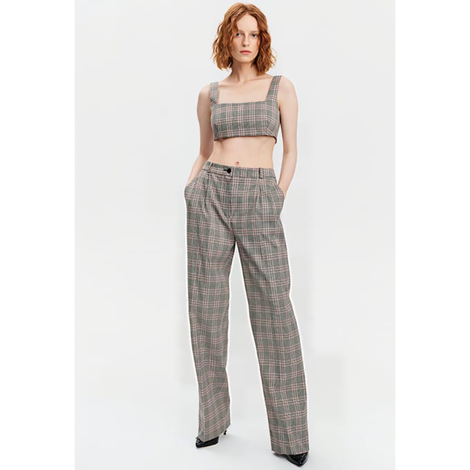 Marcell von Berlin Bra Top Glencheck Maat: 40 | BH's Outlet | Dames