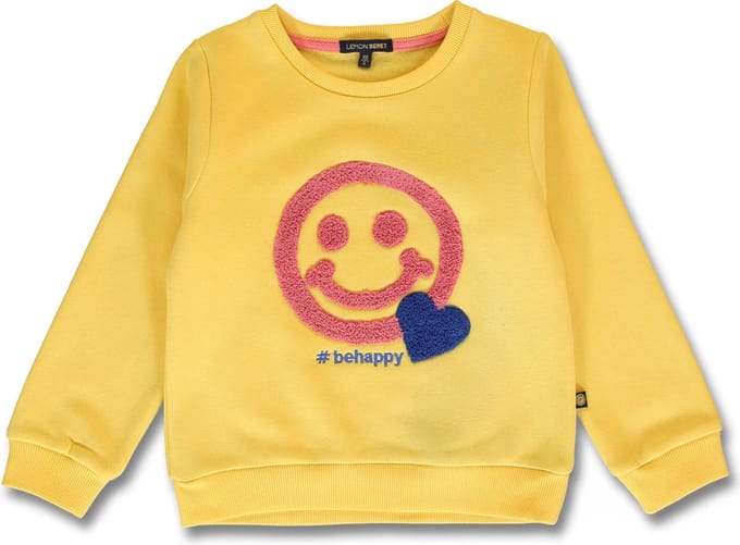 Lemon Beret sweater meisjes - geel - 151575 - maat 116