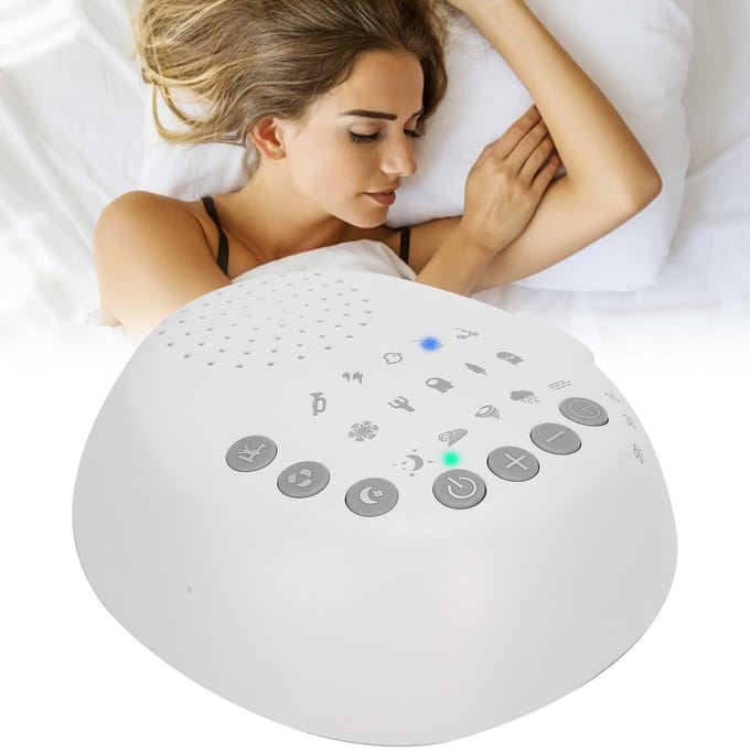 Slaapgeluid Apparaat Timing Witte Ruis Machine Draagbaar Muziek Slaaphulpmiddel Instrument gray