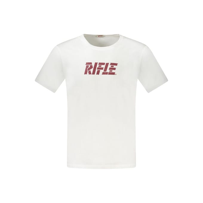 Rifle Bianco Katoen Heren T-Shirt