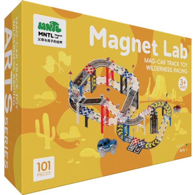 MNTL Magnetische Autobaan 101-delig