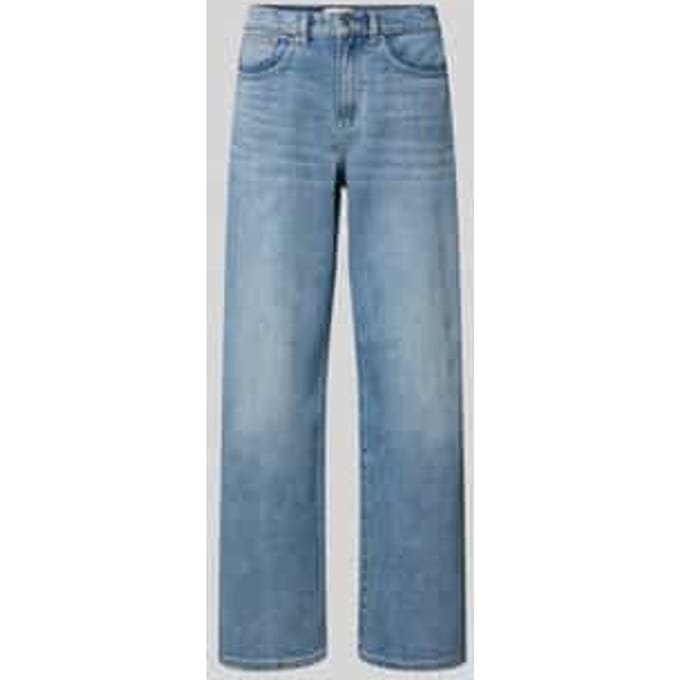 Wide leg jeans van puur katoen, model 'HOPE'