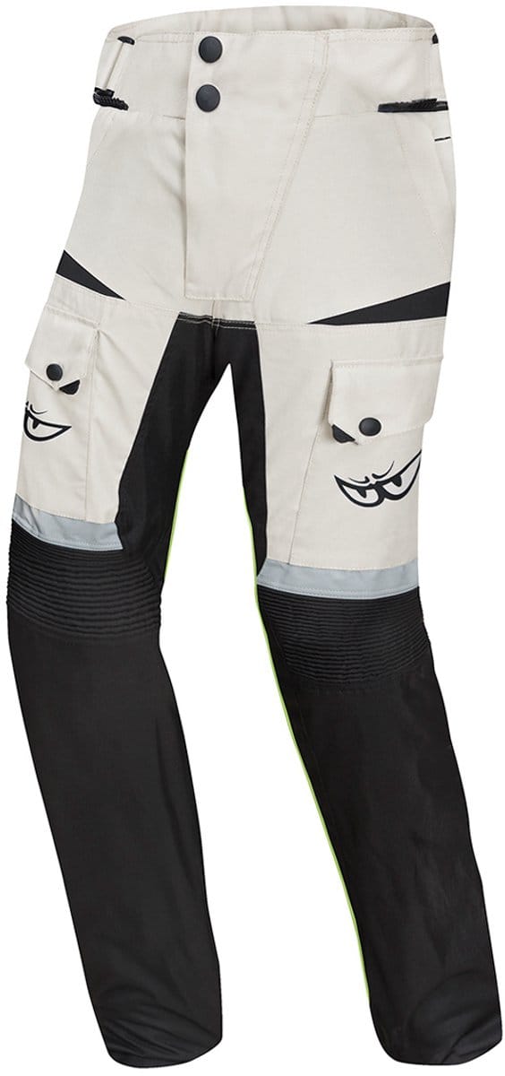Berik Cargo Grijs Zwart Waterdichte Textiele Motorbroek - Broek