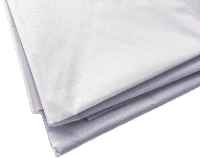 Witte Ripstop-Stof Waterdichte Vlieger Materiaal voor Buiten - 5 Meter