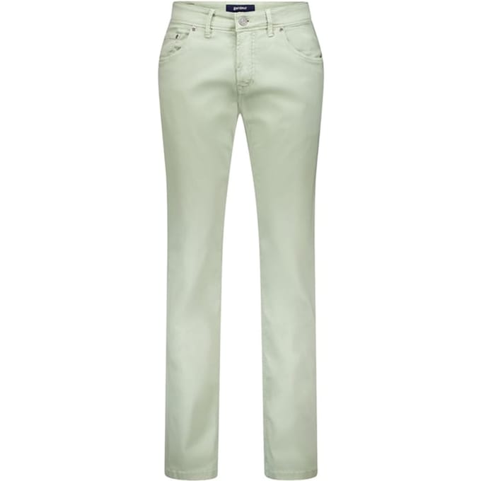Gardeur Broek Sandro-1 Move Lite Stretch Performance Cotton Tencel Blend Khaki / male