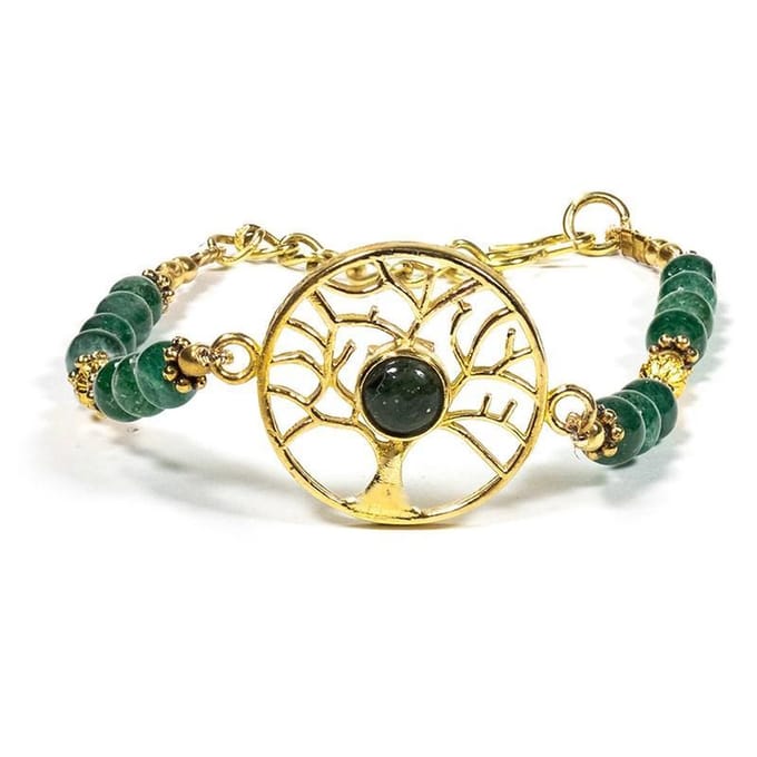 Armband Boom des Levens met Groene Aventurijn