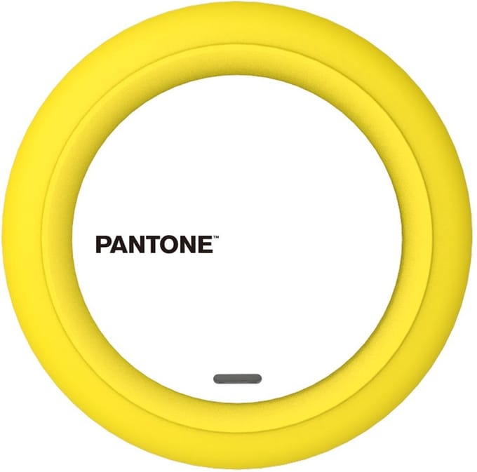 Draadloos Oplaadstation, Geel - Celly | Pantone
