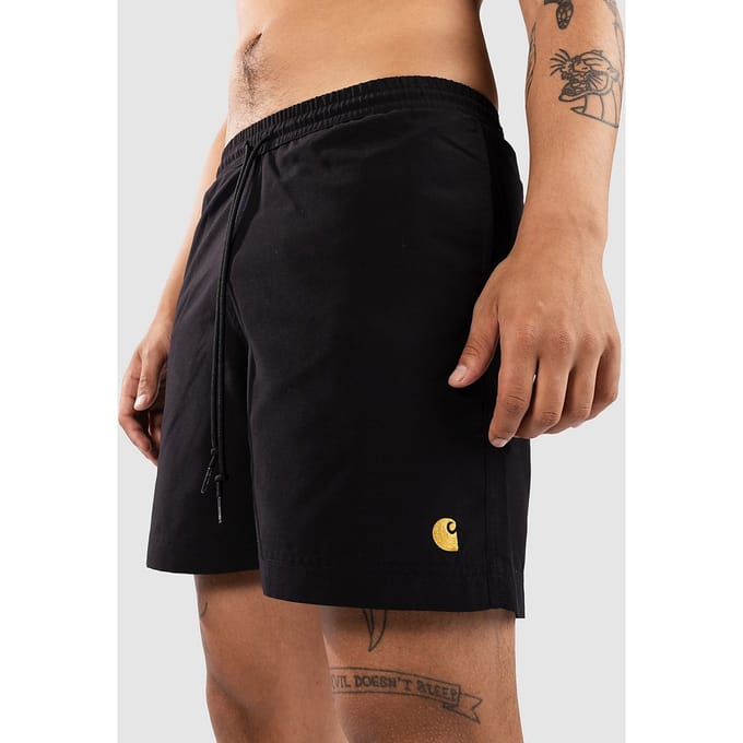 Carhartt WIP Chase Swim Boardshorts zwart