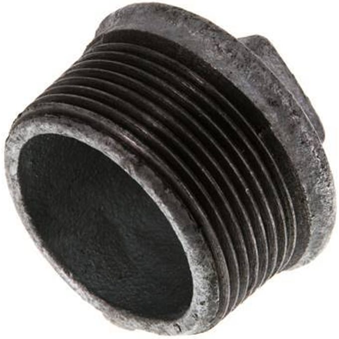 Plug R1 1/2'' Smeedbaar Gietijzer met Buitenvierkant 25bar [2 Stuks]