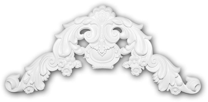 Decorative element 160036 Profhome rococo barok stijl wit