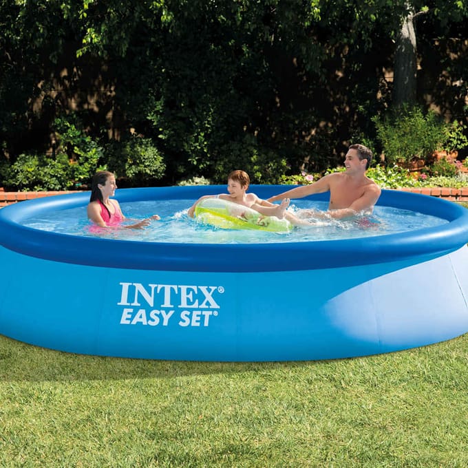 Intex Easy Set Pool - Opblaaszwembad - Ø 396 x 84 cm
