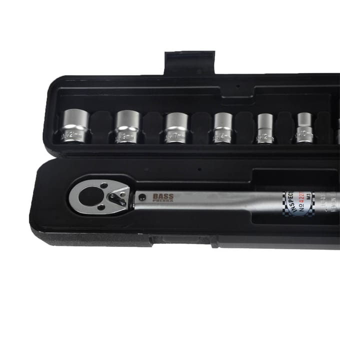Momentsleutel 3/8", 20 - 110 Nm + doppen
