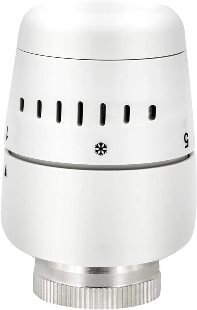 Thermostaatkop M30 Wit - Universele Vervangingskop voor Radiator