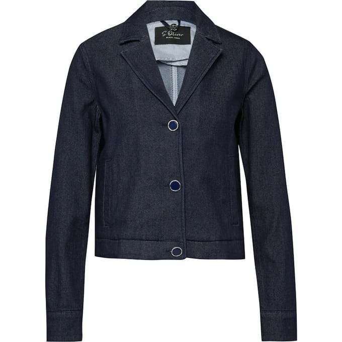 s.Oliver Jackets Indoor Blue Denim Größe: 36 | Jeansjacken Outlet | Damen | Blau