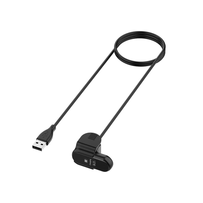 Oplaadkabel voor Mi Band 6 Vervangende Oplader Adapter Oplaadkabel Snoer zwart