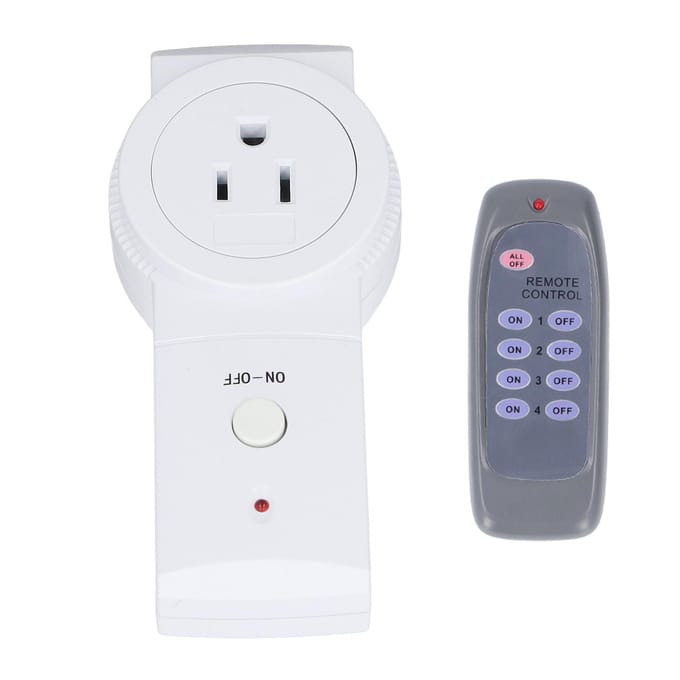 Prise de courant télécommandée Réceptacle pour lumière climatiseur