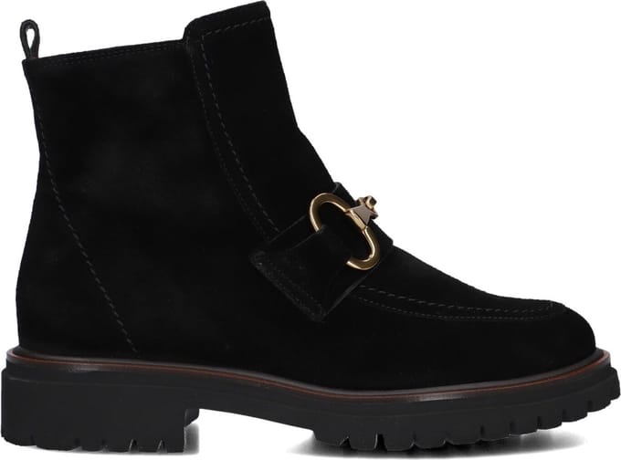 Paul Green 8024 Boots Dames - Zwart - Maat 37