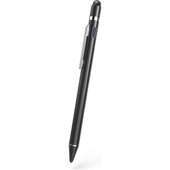 Hama Pro Actieve Stylus Pen – 1,5 mm Precisiepunt – Voor Tablet en Smartphone – Zwart