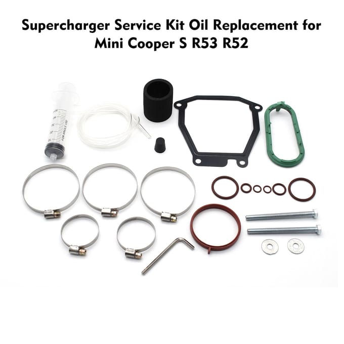 Supercharger Service Kit Olievervanging voor Mini Cooper S R53 R52 veelkleurig