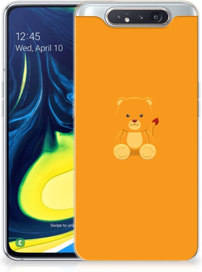 Samsung Galaxy A80 Telefoonhoesje met Naam Baby Beer