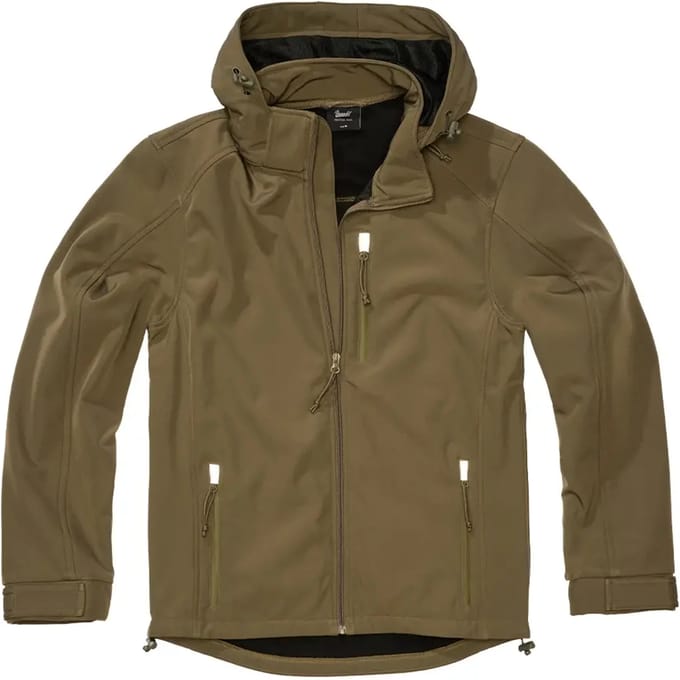 Brandit - Softshell Hurricane Jacket - XXL - Olijfgroen