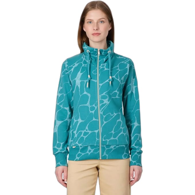 Damessweatshirt met rits Ragwear Ronette Print