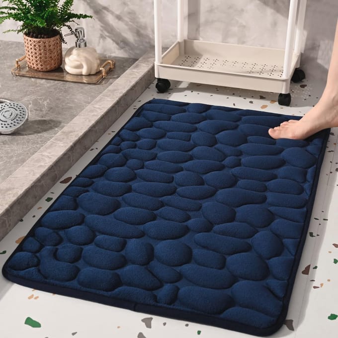 Super Waterabsorberende Badkamermatten 20x32 cm met Antislip Onderkant