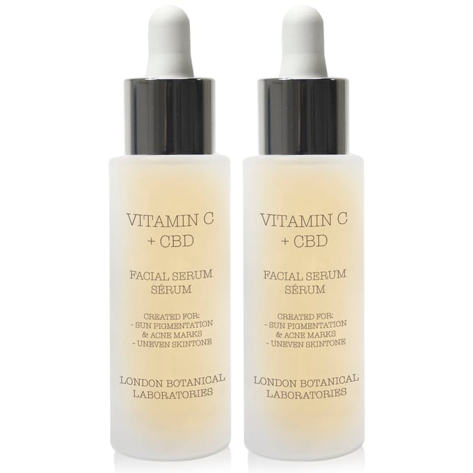 2 x Vitamine C + CBD serum 30ml