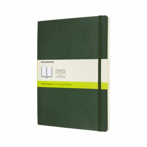 Moleskine Classic Notitieboek - Extra Large - Softcover - Blanco - Mirte Groen