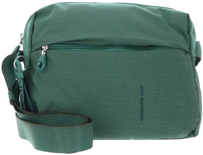 MANDARINA DUCK schoudertas MD20 Medium Zip Crossover Emerald groen