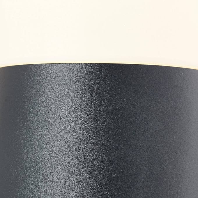 Brilliant Aberdeen buitenwandlamp, sensor, hoogte 23,2 cm, antraciet