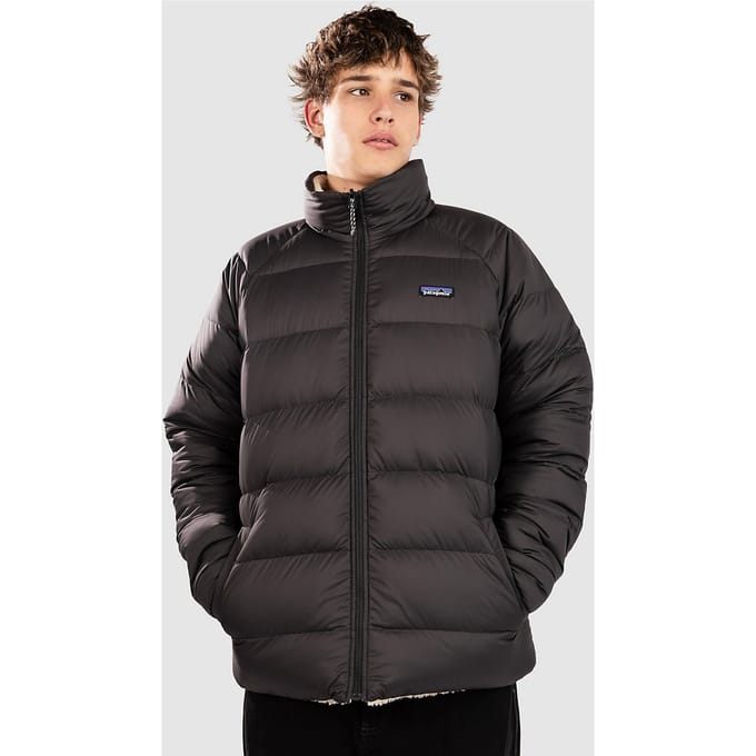 Patagonia Reversible Silent Down Jas zwart