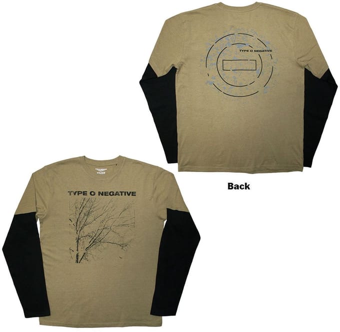 Type O Negative - Tree Longsleeve shirt - S - Zwart/Groen