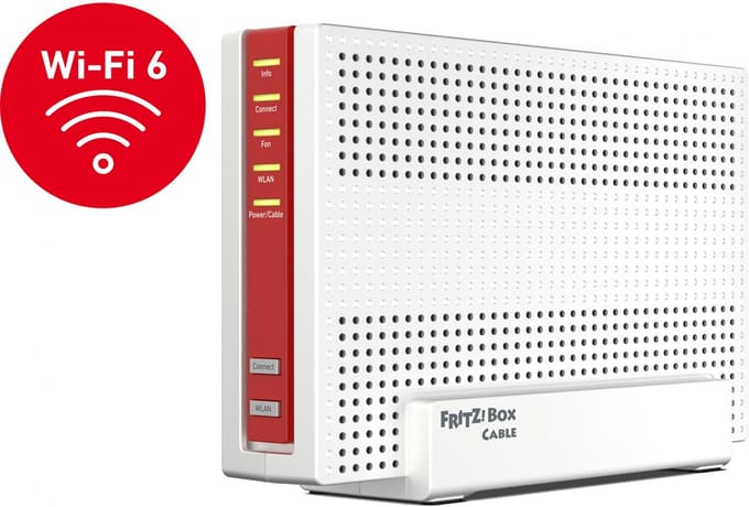 FRITZ!Box 6690 Kabel/COAX - Router - Mesh Master - Dual-Band - WiFi 6 - Geschikt voor Ziggo