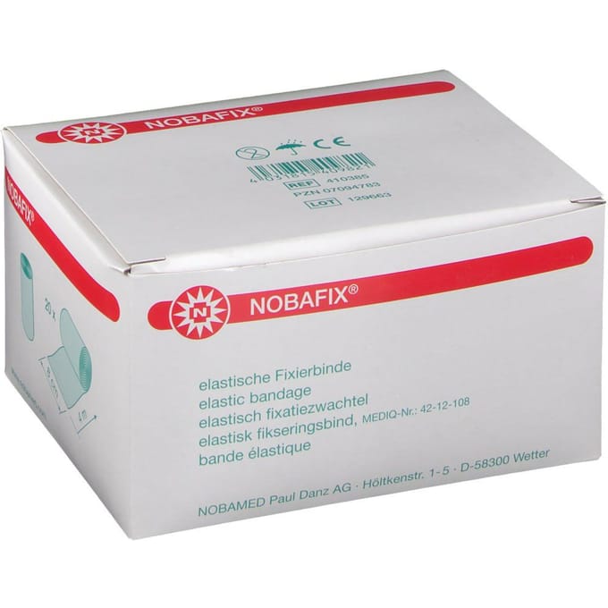 Nobafix Cambric Elastisch 8cmx4m Vrac 9500380 20 Verband