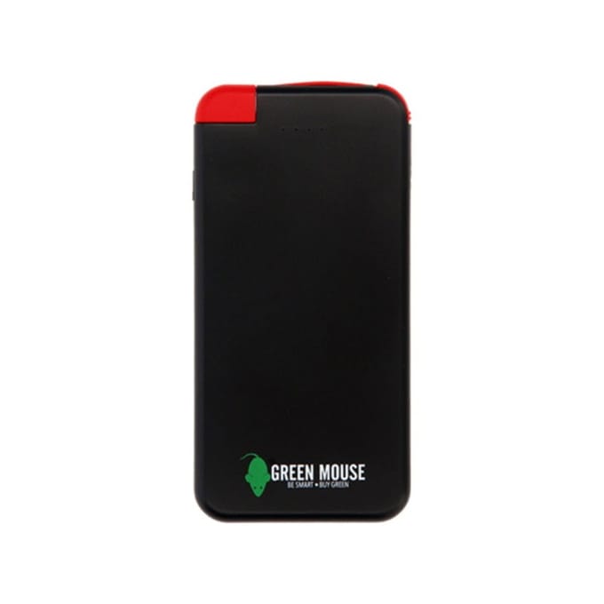 Greenmouse powerbank 5000mah zwart