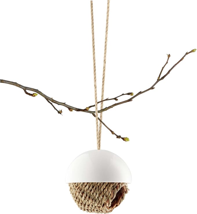 Eva Solo - Vogel Huis Hangend - Porselein - Wit -