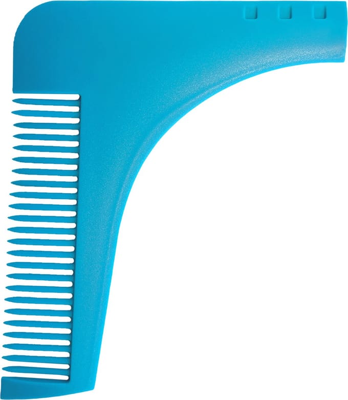 Baardkam Baard Trimmer Beard Shaper Baard Kam Verzorging - Blauw