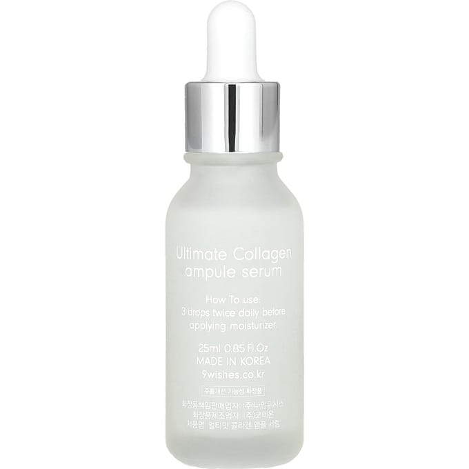 9Wishes, Ampul Serum, Collageen, 25ml (0.85fl oz) white