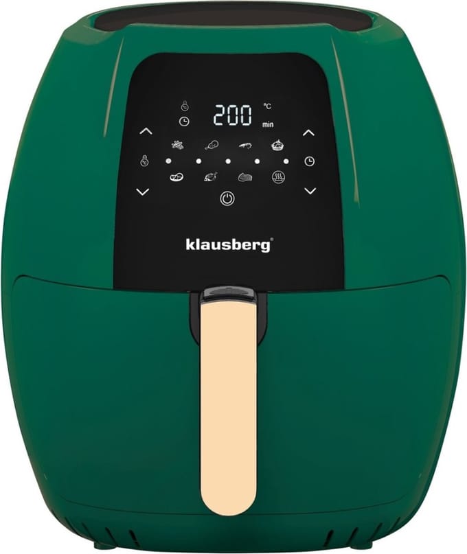 Klausberg KB-7596 - Heteluchtfriteuse - 1800W - 7,7L