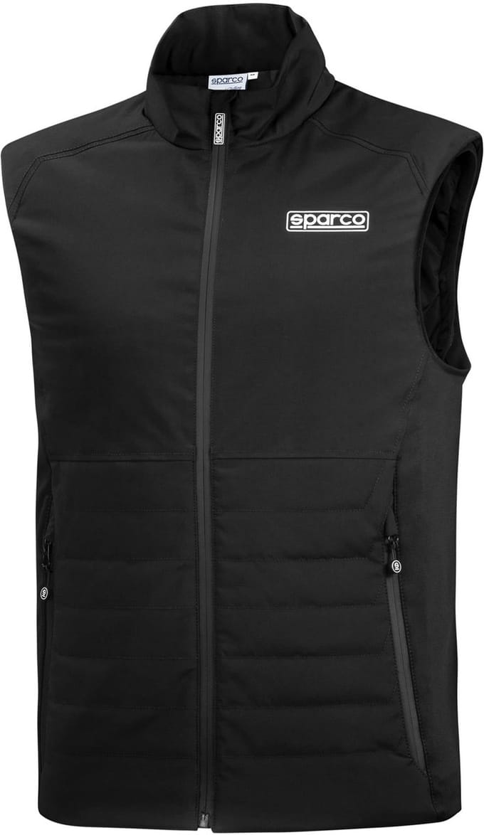 Sparco Vest Bodywarmer - Zwart - Maat XXXL