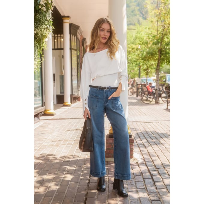 Witte trui van Simple Days