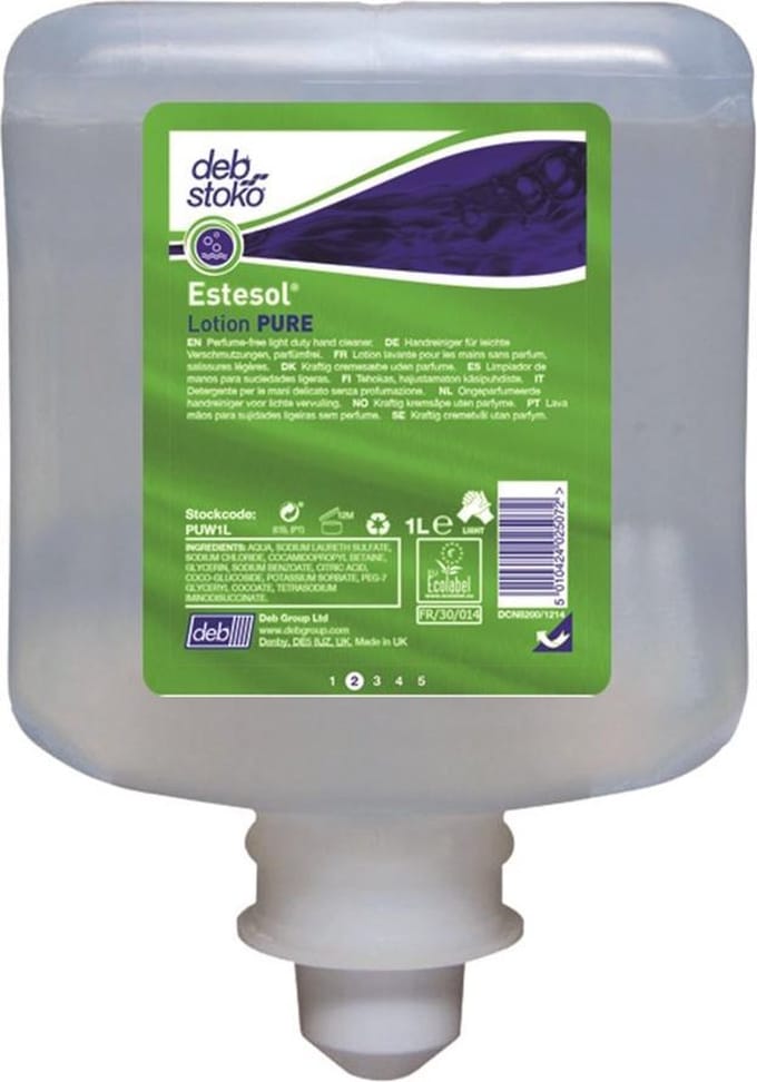 Deb Stoko Estesol Lotion PURE -Handzeep/reiniger