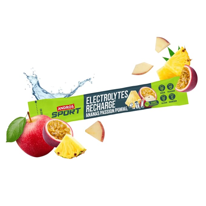 Elektrolyten Andros Sport Recharge Ananas Passion Pomme