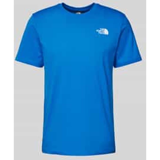 T-shirt met labelprint
