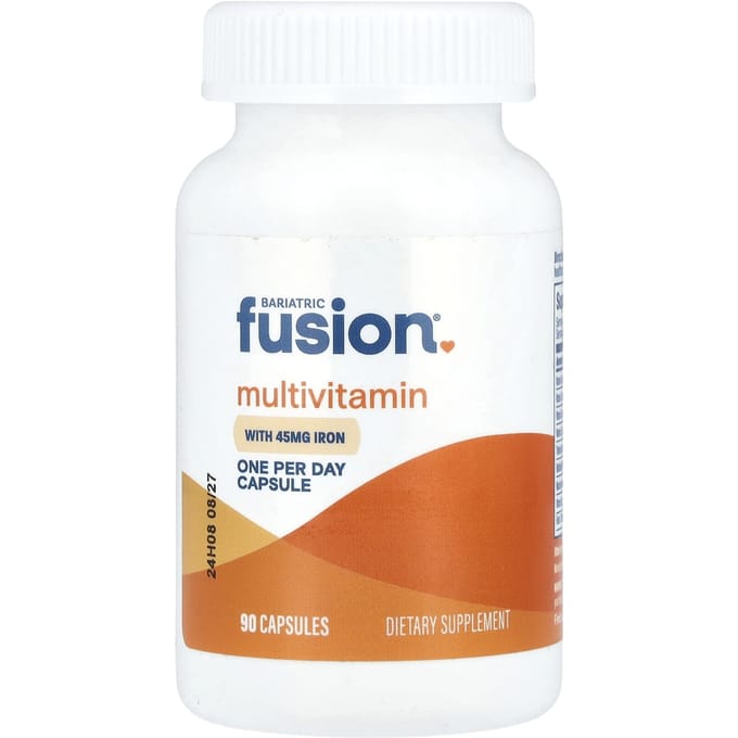 Bariatrische Fusion, Multivitamine met IJzer, 90 Capsules