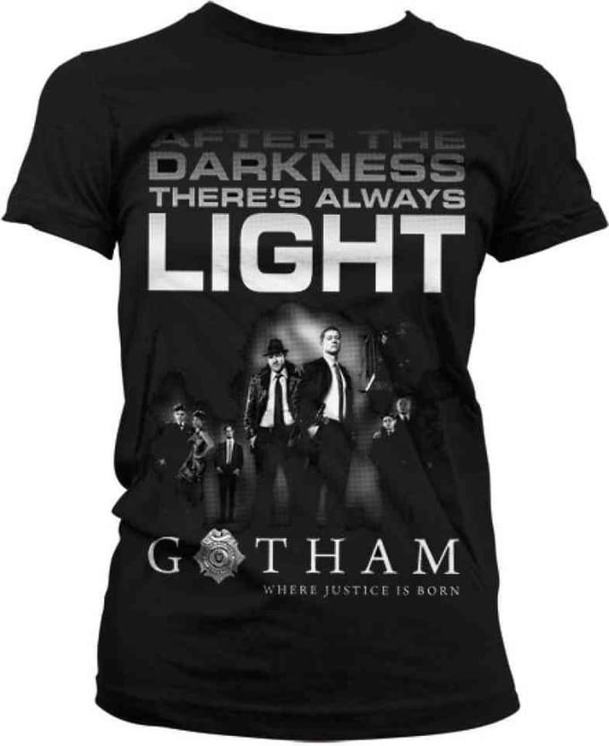 DC Comics Gotham Dames Tshirt -XL- Gotham After Darkness Zwart