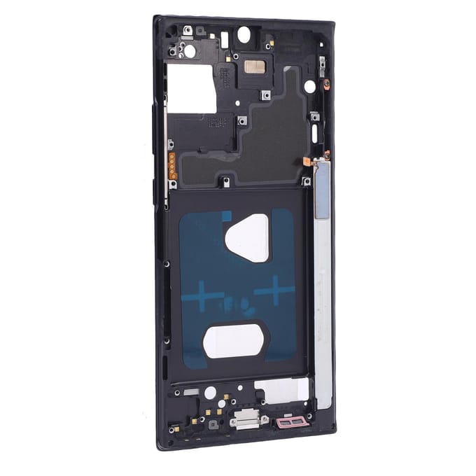 Middenframe Bezel Vervanging voor Galaxy Note 20 Ultra 5G Telefoonbehuizing Metalen Middenframe Bezel gray